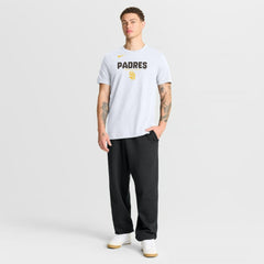 San Diego Padres Bold Team Name T-Shirt White