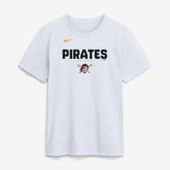 Pittsburgh Pirates Bold Team Name T-Shirt White