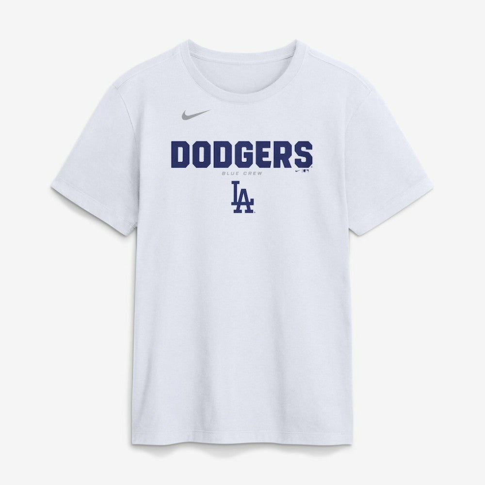 Los Angeles Dodgers Bold Team Name T-Shirt White