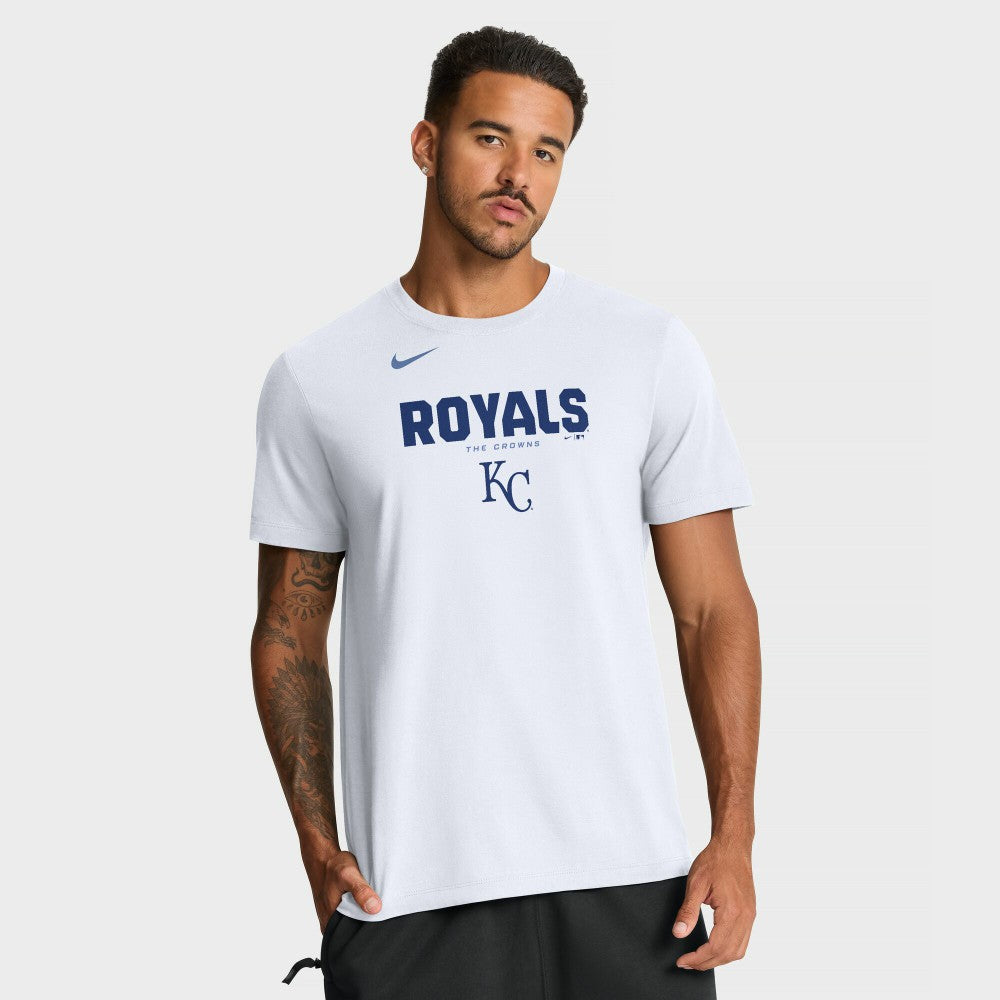 Kansas City Royals Bold Team Name T-Shirt White