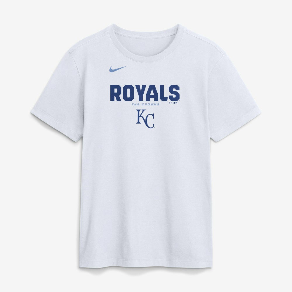 Kansas City Royals Bold Team Name T-Shirt White