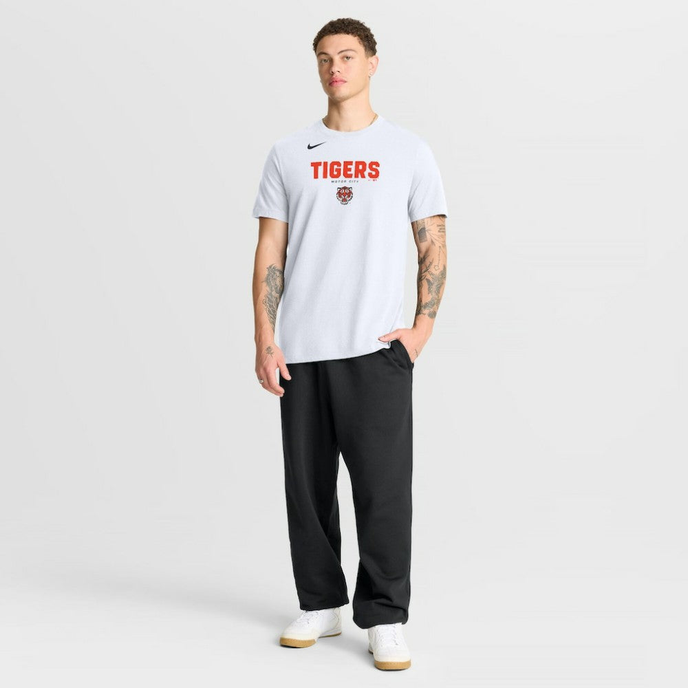 Detroit Tigers Bold Team Name T-Shirt White