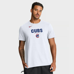 Chicago Cubs Bold Team Name T-Shirt White