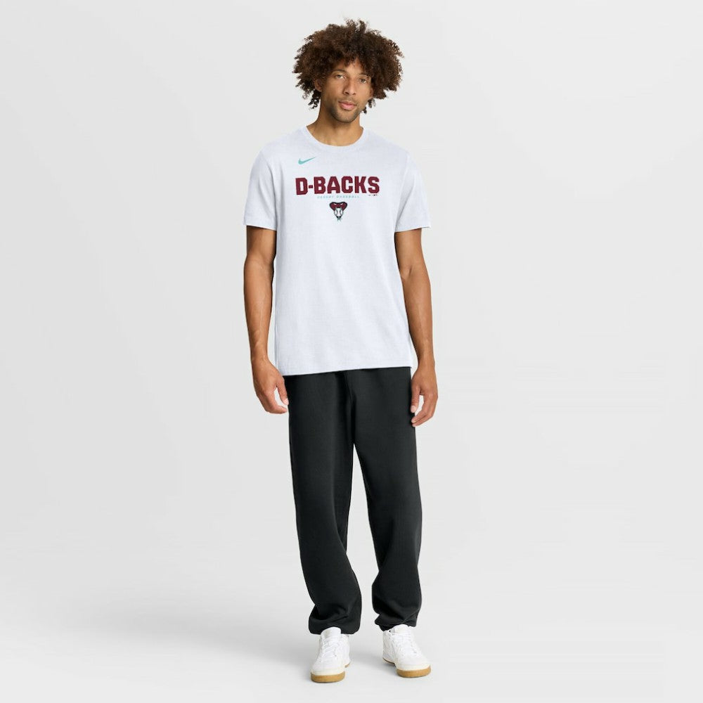 Arizona Diamondbacks Bold Team Name T-Shirt White
