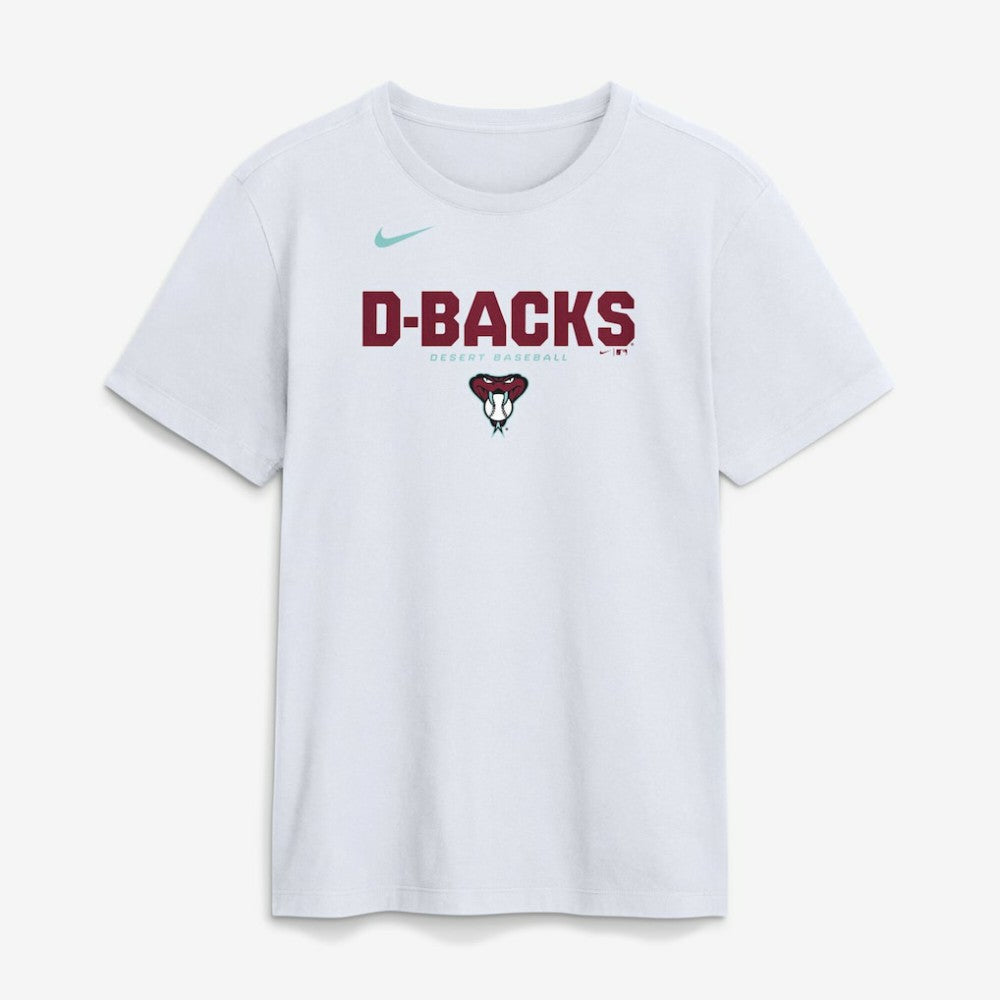 Arizona Diamondbacks Bold Team Name T-Shirt White