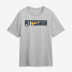 Pittsburgh Pirates Swoosh Legend Dri-FIT T-Shirt Heather Gray