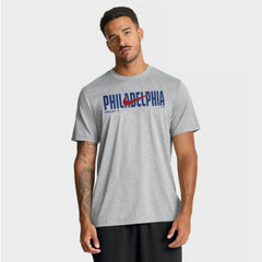 Philadelphia Phillies Swoosh Legend Dri-FIT T-Shirt Heather Gray