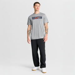 Houston Astros Swoosh Legend Dri-FIT T-Shirt Heather Gray