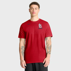 St. Louis Cardinals Knockout Team Legend Dri-FIT T-Shirt Red
