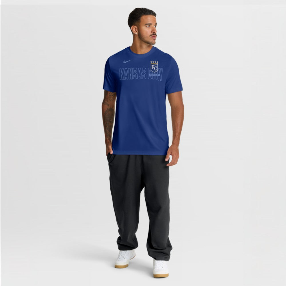 Kansas City Royals Knockout Team Legend Dri-FIT T-Shirt Royal