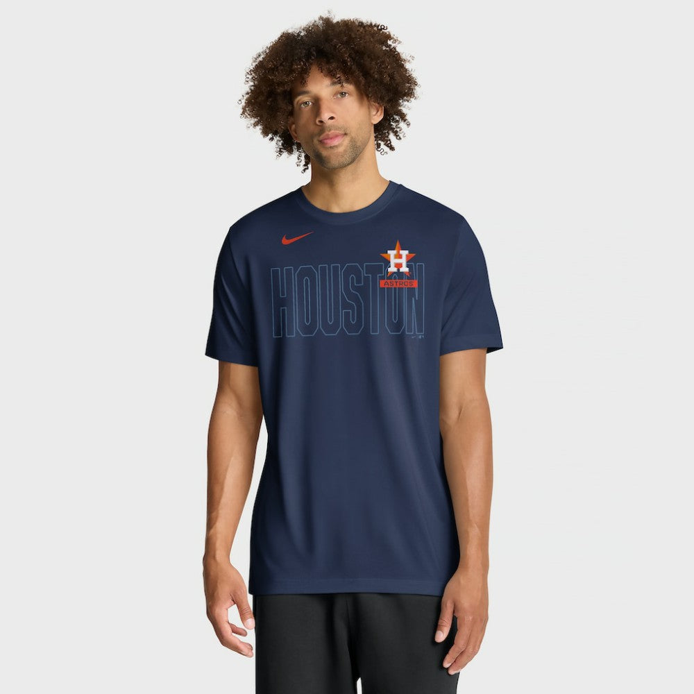 Houston Astros Knockout Team Legend Dri-FIT T-Shirt Navy