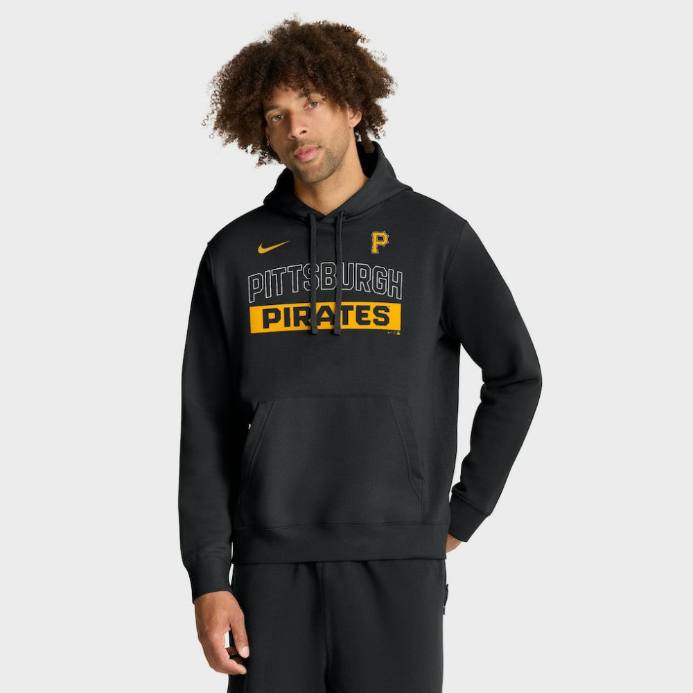 Pittsburgh Pirates Primetime Club Hoodie Black