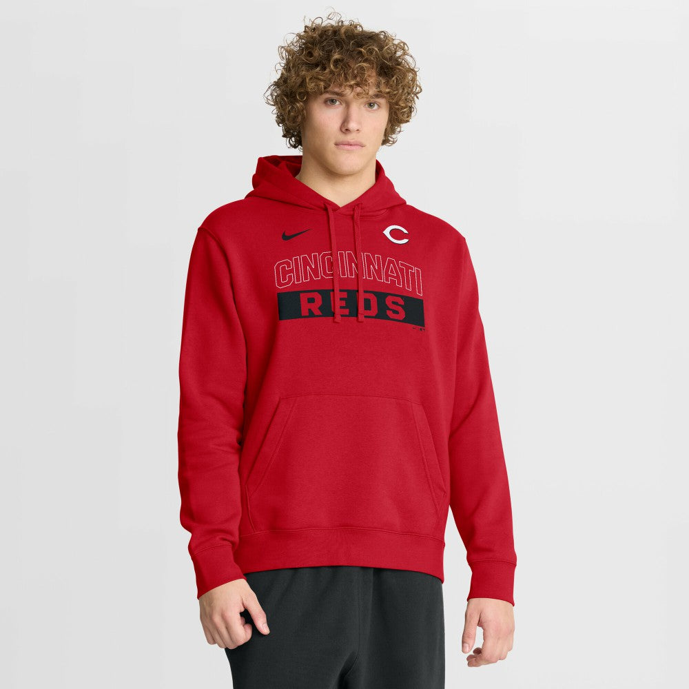 Cincinnati Reds Primetime Club Hoodie Red