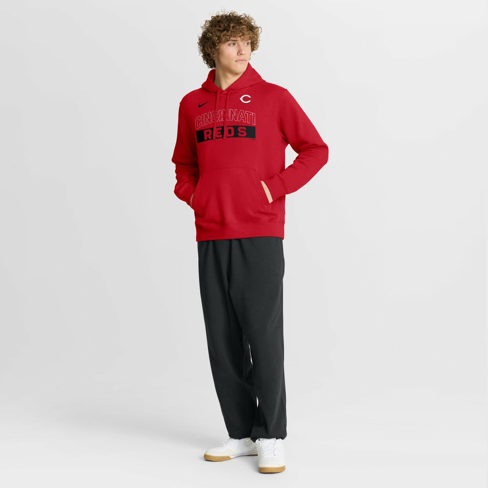 Cincinnati Reds Primetime Club Hoodie Red