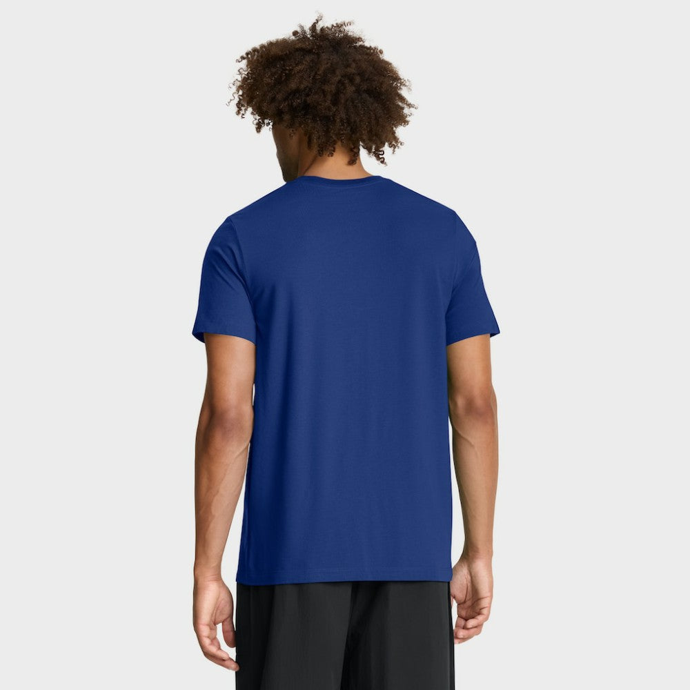 Chicago Cubs Tri-Blend Logo T-Shirt Royal