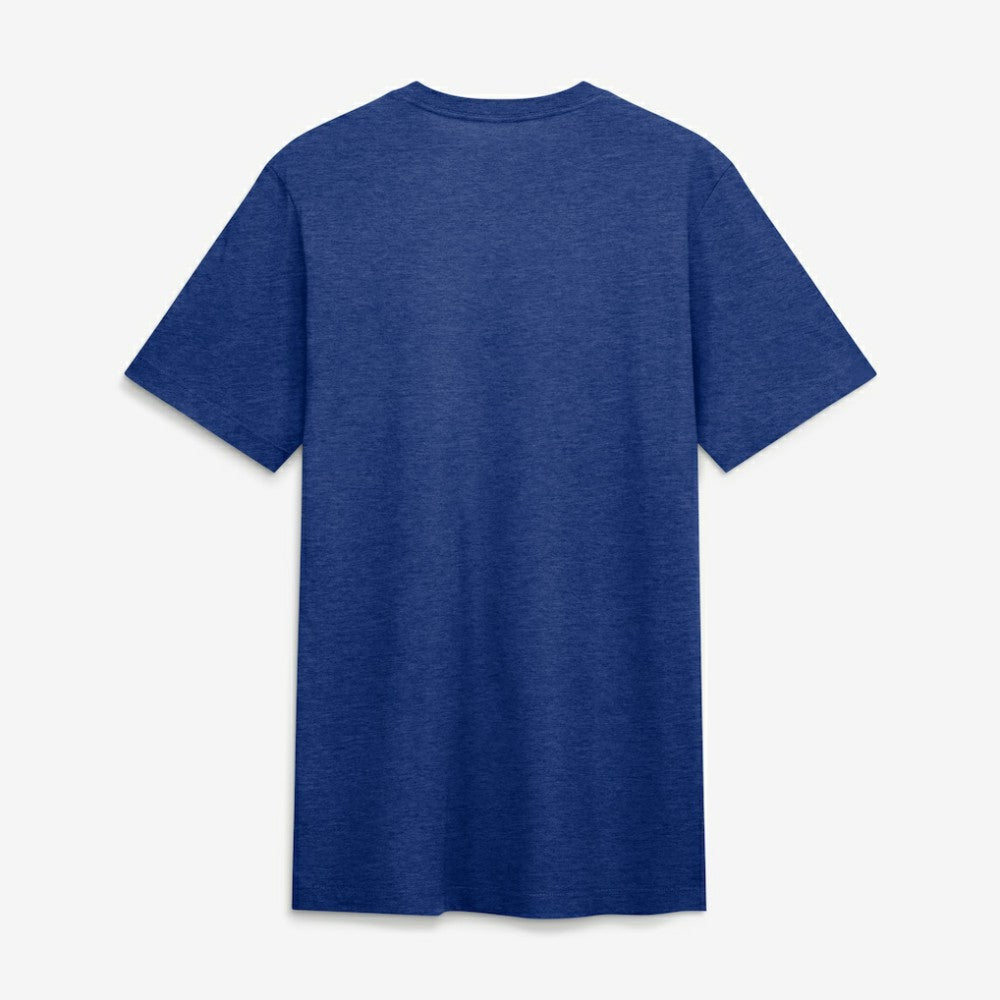 Chicago Cubs Tri-Blend Logo T-Shirt Royal