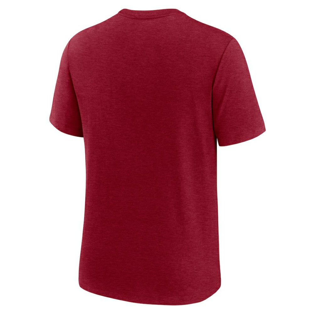 Arizona Diamondbacks Tri-Blend Logo T-Shirt Red