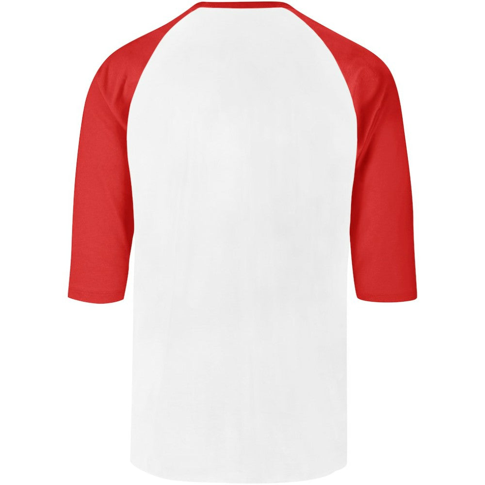 Los Angeles Angels City Connect Crescent Franklin Raglan 3/4-Sleeve T-Shirt Cream
