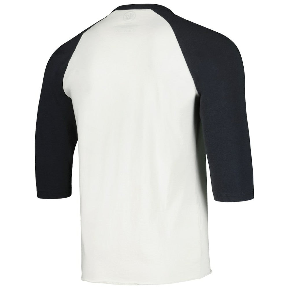 Chicago White Sox City Connect Crescent Franklin Raglan 3/4-Sleeve T-Shirt Cream