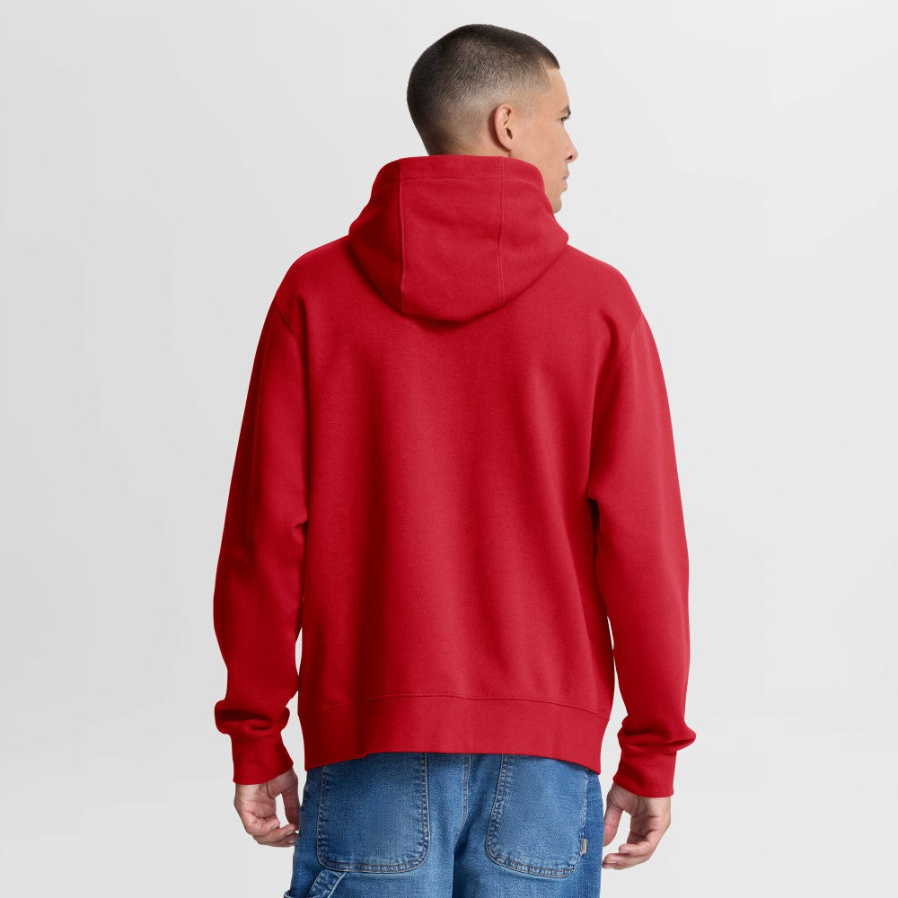Cleveland Guardians Primetime Lockup Full-Zip Hoodie Red