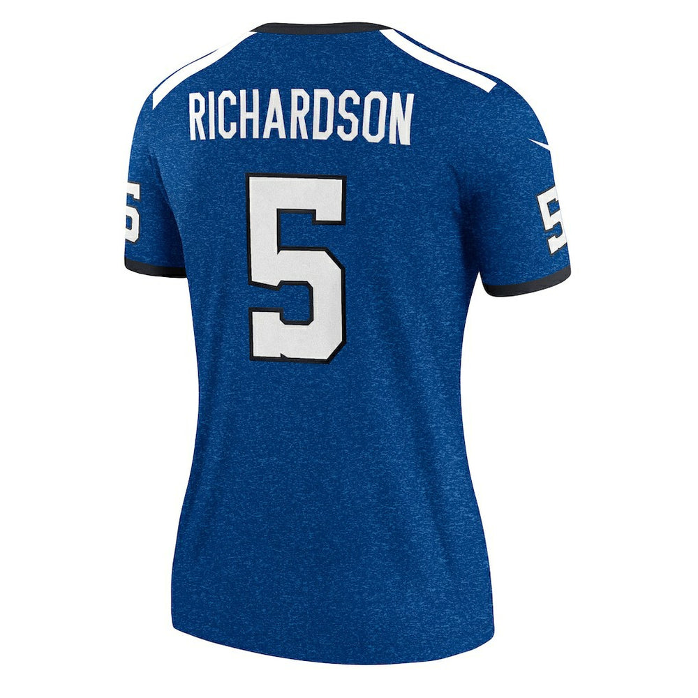 Anthony Richardson Indianapolis Colts Women's Alternate Legend Player Performance Top - Royal for sale