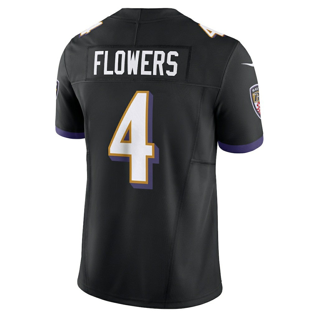 Zay Flowers Baltimore Ravens Alternate Vapor F.U.S.E. Limited Jersey - Black online