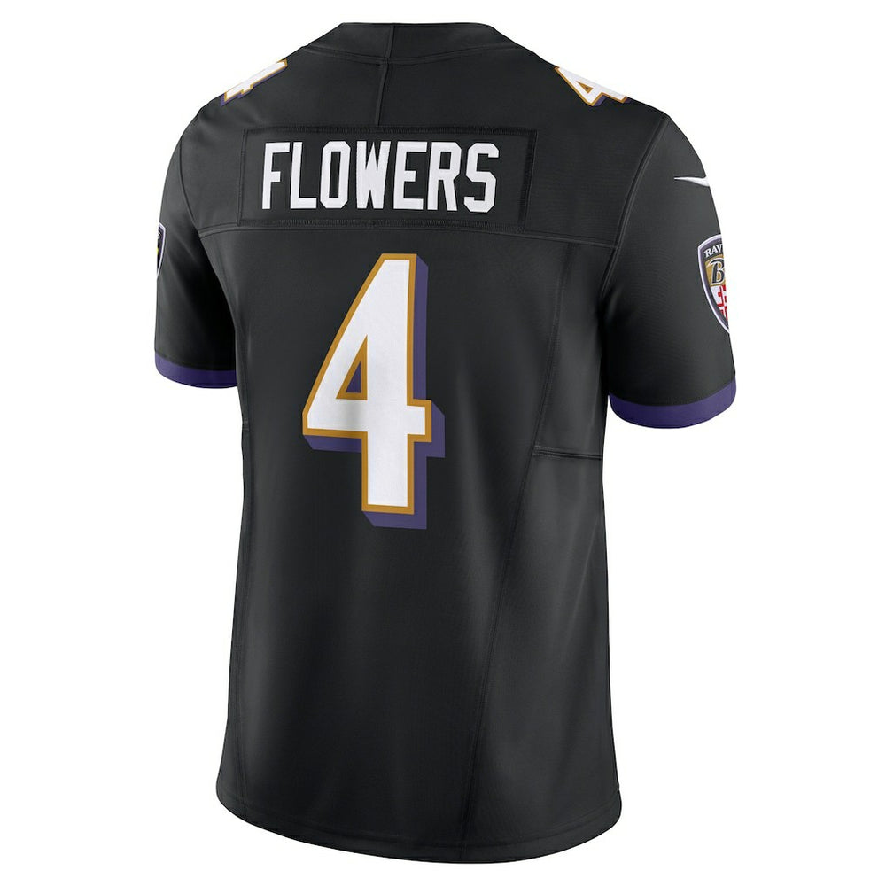 Zay Flowers Baltimore Ravens Alternate Vapor F.U.S.E. Limited Jersey - Black online