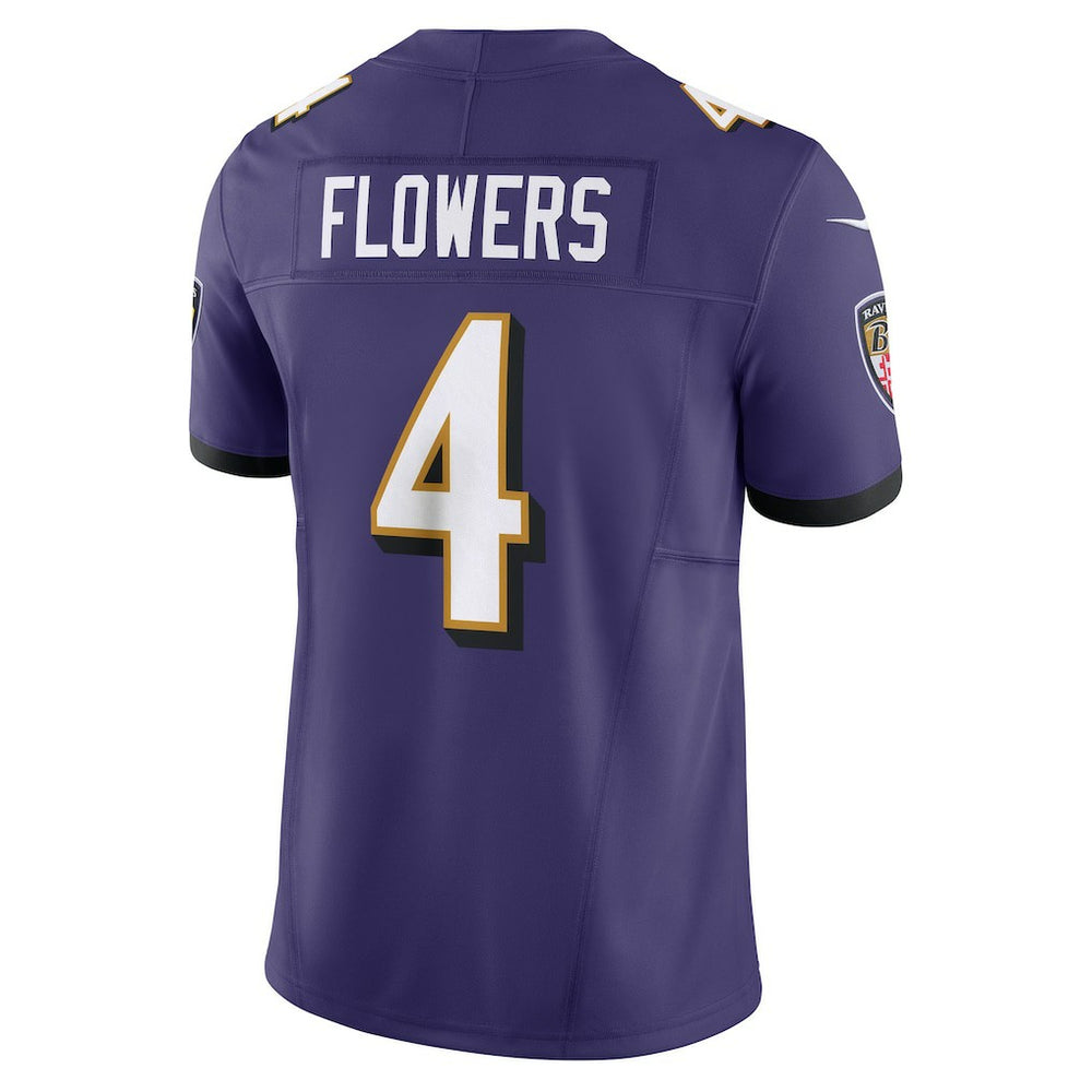 Zay Flowers Baltimore Ravens Vapor F.U.S.E. Limited Jersey - Purple on sale