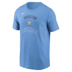 Houston Astros Early Innings Stack T-Shirt Light Blue