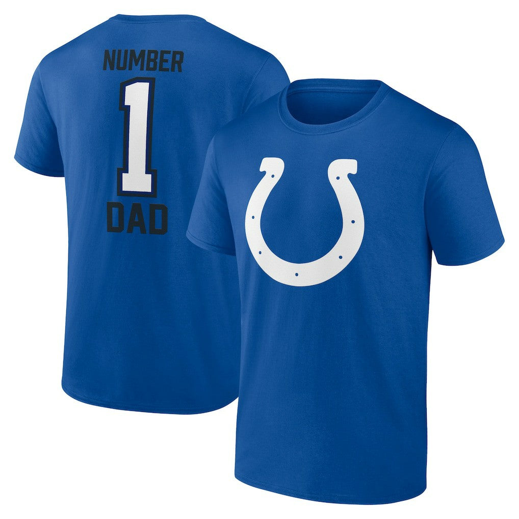 Indianapolis Colts Father's Day T-Shirt - Royal for sale