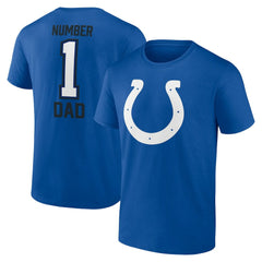 Indianapolis Colts Father's Day T-Shirt - Royal for sale