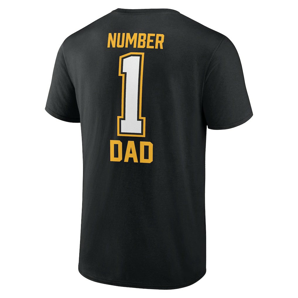 Pittsburgh Steelers Father's Day T-Shirt - Black on sale