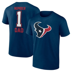 Houston Texans Father's Day T-Shirt - Navy outlet