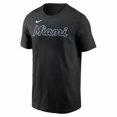 Sandy Alcantara Miami Marlins Home Name & Number T-Shirt Black