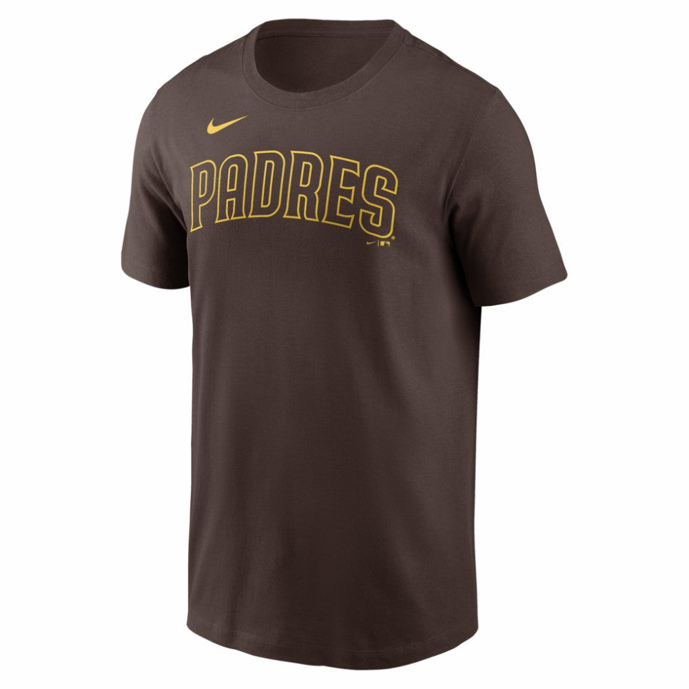 Fernando Tatis Jr. San Diego Padres  Name & Number T-Shirt Brown