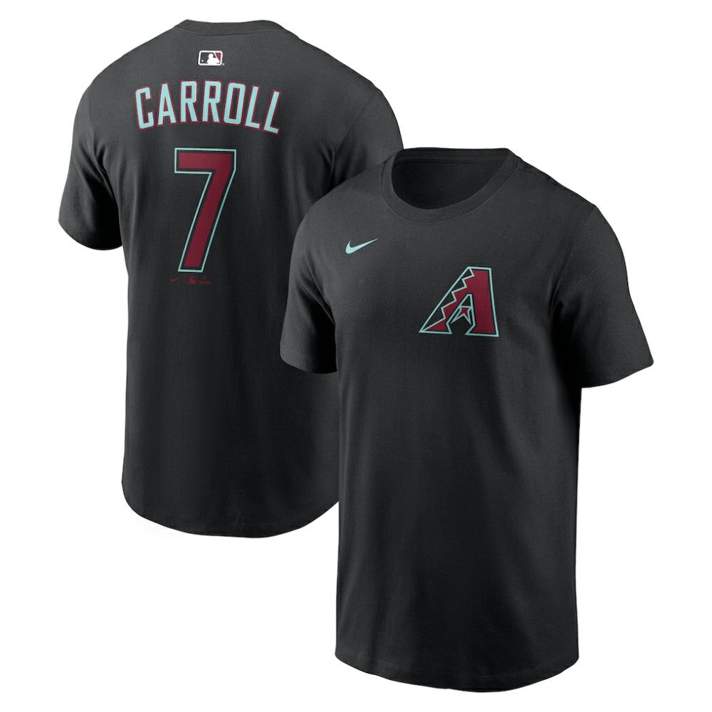 Corbin Carroll Arizona Diamondbacks Name & Number T-Shirt Black