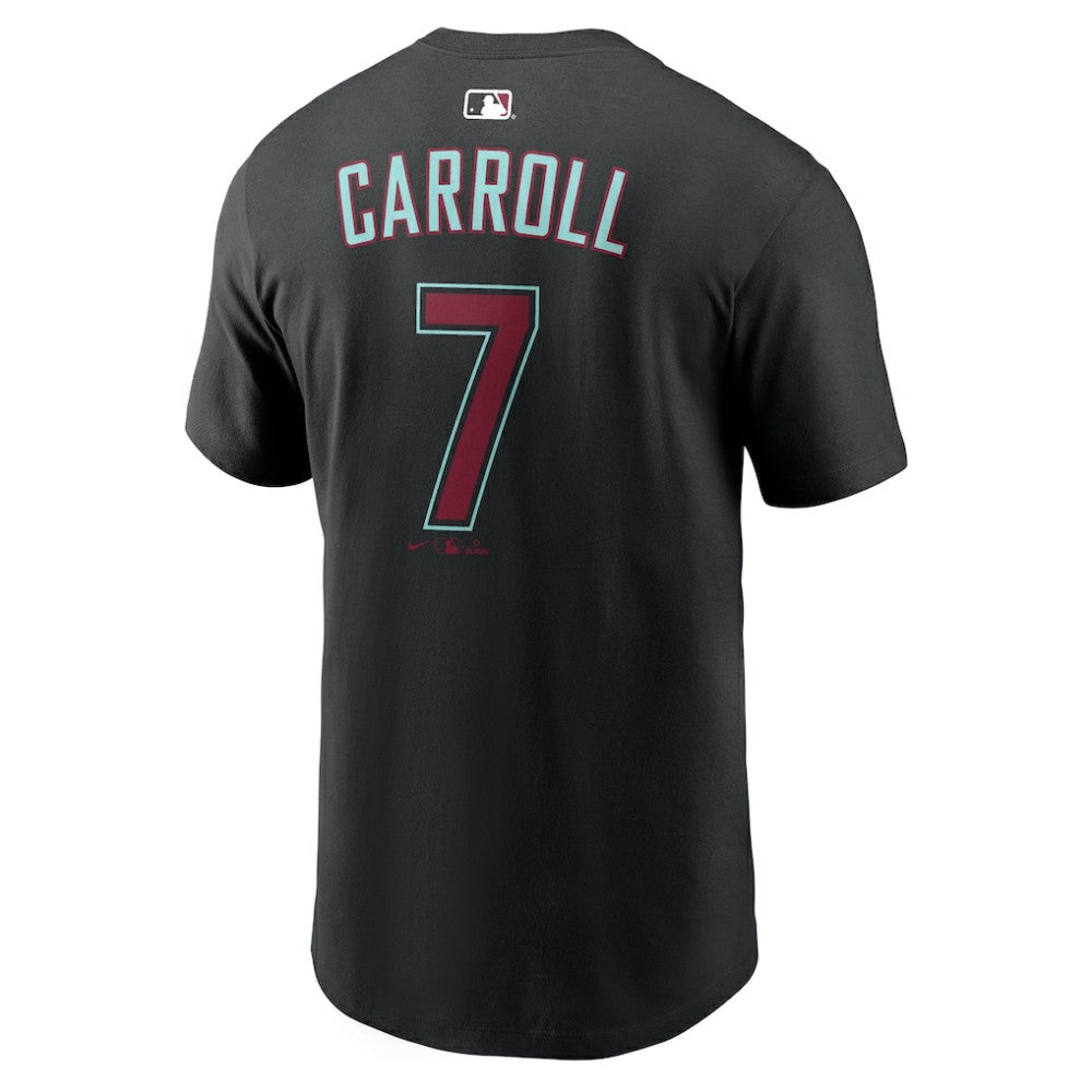 Corbin Carroll Arizona Diamondbacks Name & Number T-Shirt Black