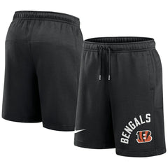 Cincinnati Bengals Arched Kicker Shorts - Black for sale
