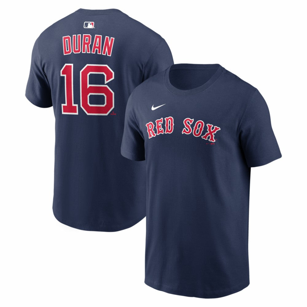 Jarren Duran Boston Red Sox Home Name & Number T-Shirt Navy
