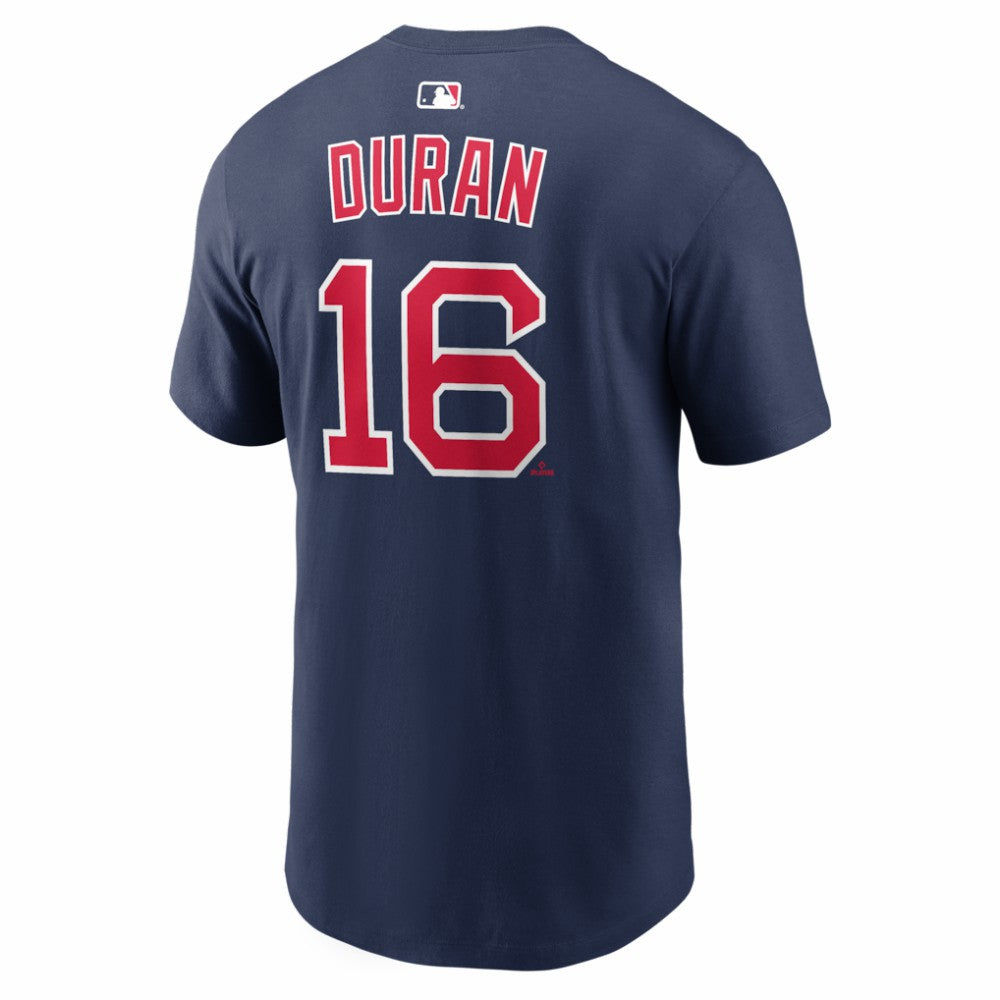 Jarren Duran Boston Red Sox Home Name & Number T-Shirt Navy