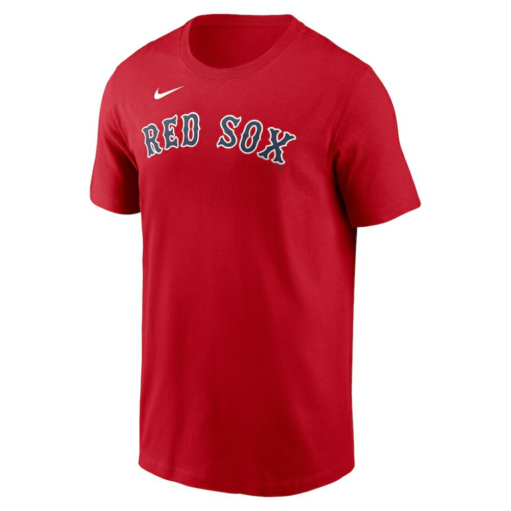 Jarren Duran Boston Red Sox Name & Number T-Shirt Red