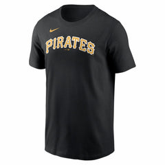 Paul Skenes Pittsburgh Pirates Home Name & Number T-Shirt Black