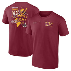 Washington Commanders Split Zone T-Shirt - Burgundy discount