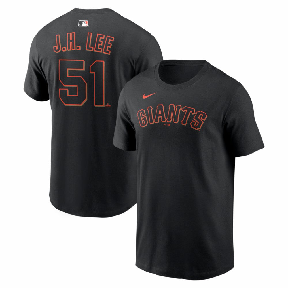Jung Hoo Lee San Francisco Giants Name & Number T-Shirt Black