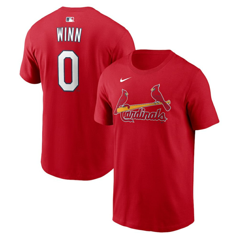 Masyn Winn St. Louis Cardinals Home Name & Number T-Shirt Red