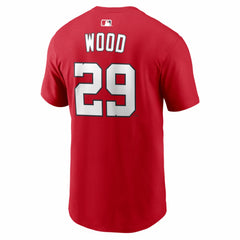 James Wood Washington Nationals Home Name & Number T-Shirt Red