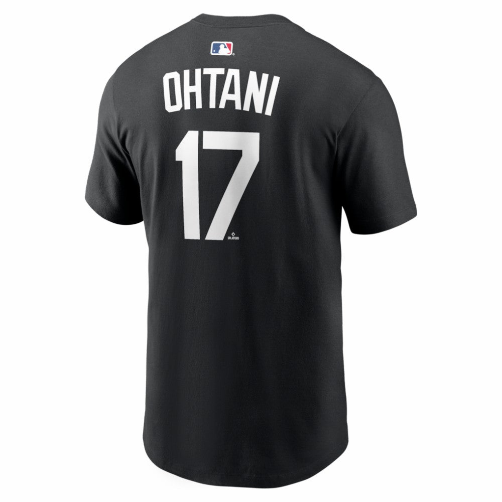 Shohei Ohtani Los Angeles Dodgers Name & Number T-Shirt Black