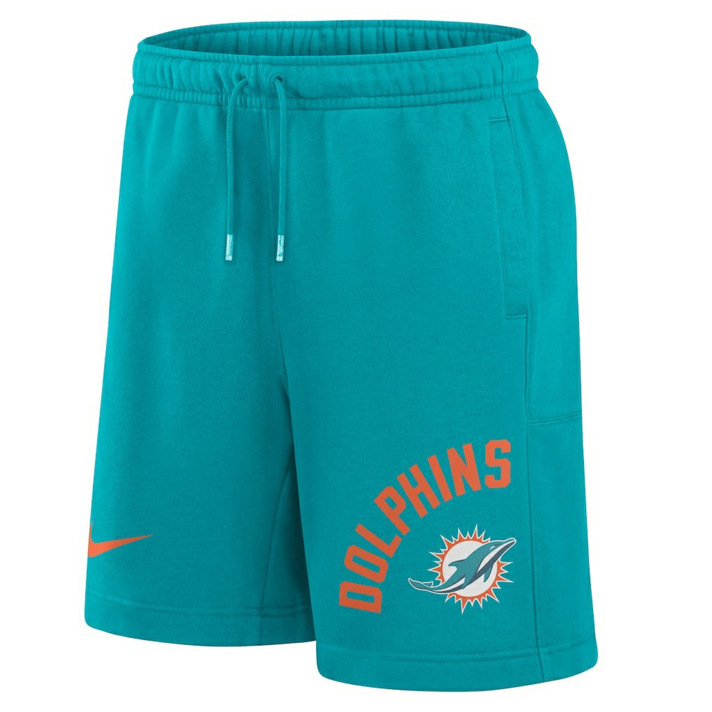 Miami Dolphins Arched Kicker Shorts - Aqua outlet