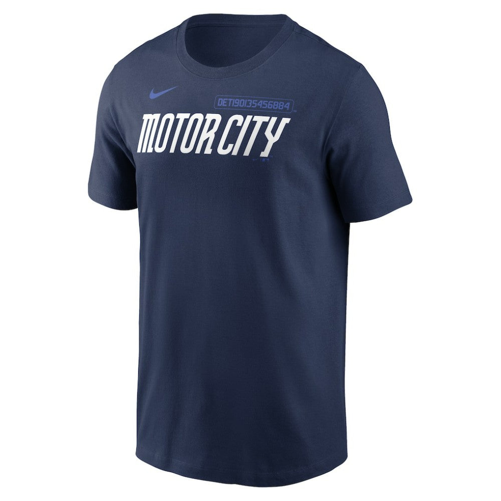 Tarik Skubal Detroit Tigers City Connect Name & Number T-Shirt Navy