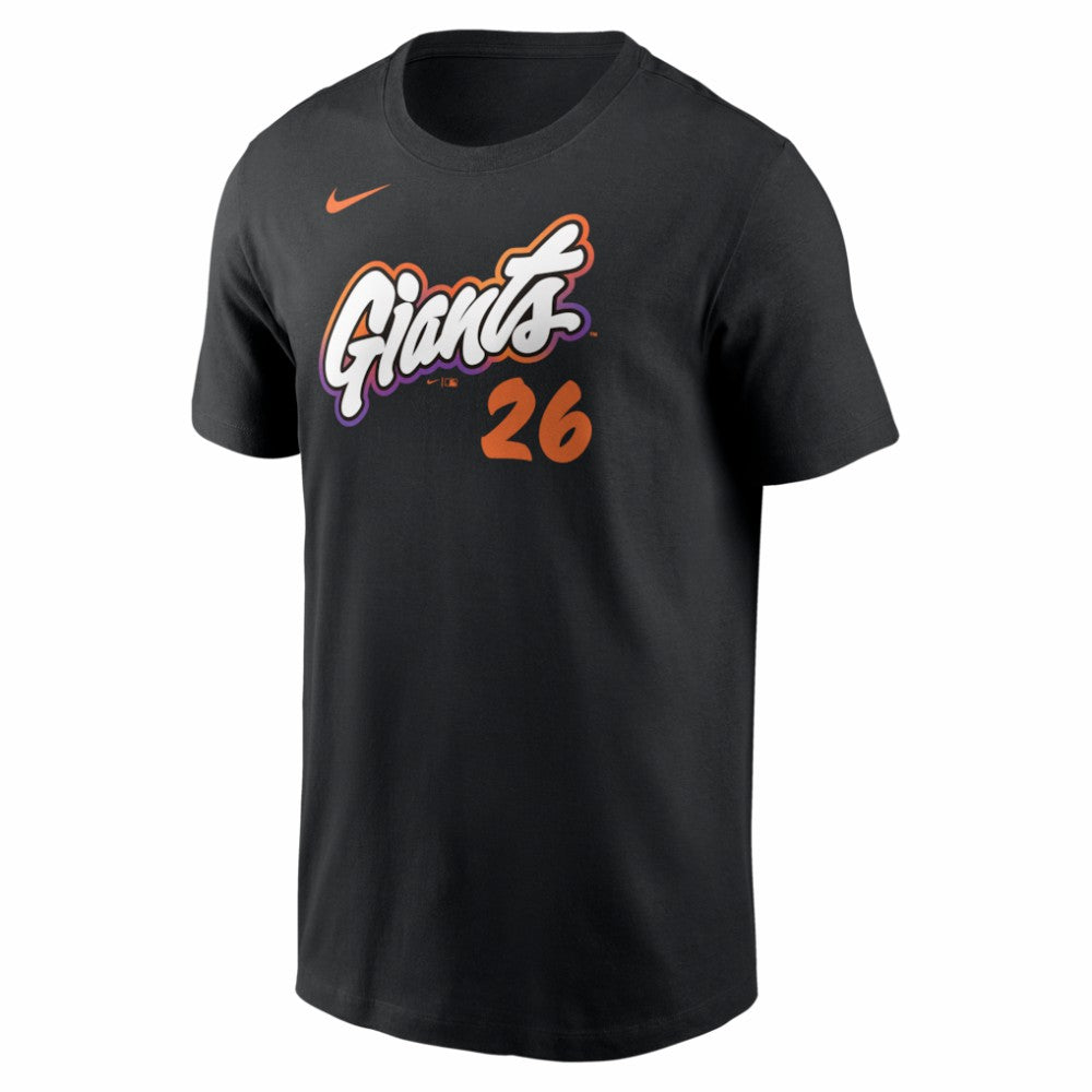 Matt Chapman San Francisco Giants City Connect Name & Number T-Shirt Black